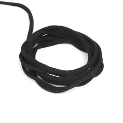 Шнур для одежды 4,5 мм, цвет Чёрный (на отрез)  в Азове