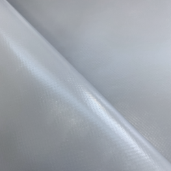 Ткань ПВХ 450 гр/м2, Серый (Ширина 160см), на отрез  в Азове
