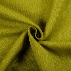 Ткань Рогожка (мебельная), цвет Зелёный (на отрез)  в Азове